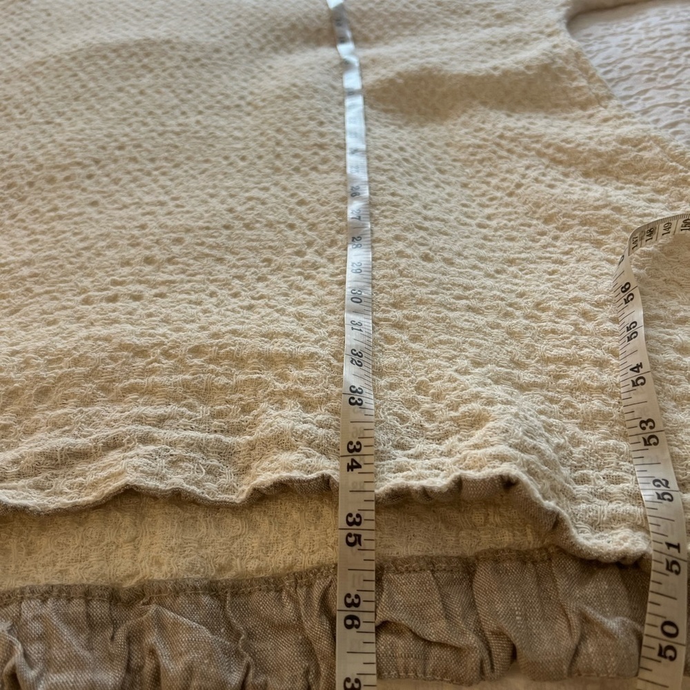 Crown Linen Designs Textured Lagenlook Long Tunic Dress - Picture 9 of 16